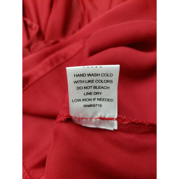 Elementz Woman, burgundy, high neck, sleeveless top, size 1x - Picture 7 of 9